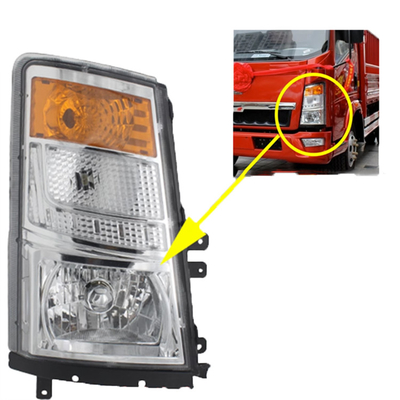 12V/24V 組み合わせたヘッドライト HOWO 軽トラック 梱包 詳細 標準またはカスタム