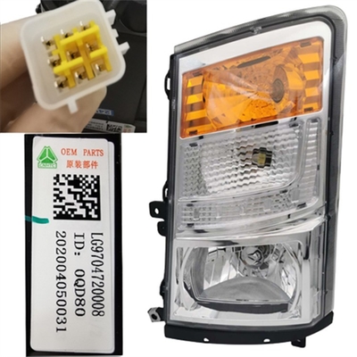 12V/24V 組み合わせたヘッドライト HOWO 軽トラック 梱包 詳細 標準またはカスタム