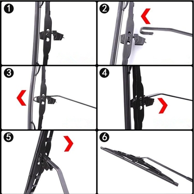 HFC1040 40cm/50cm/53m/55cm JAC/JMC1030/1040 トラック用スペアパーツ用 ウインドブレーキワイパーブレード
