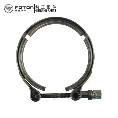 Foton トラック用の調節可能なパイプワームギアクランプ ISF2.8/3.8 ステンレススチールVクランプ